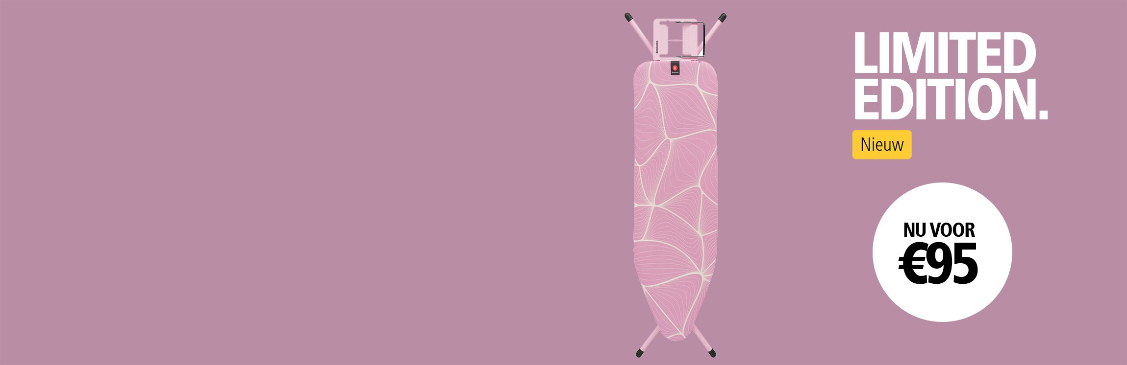 Strijkplank B - Pink Lilac. 