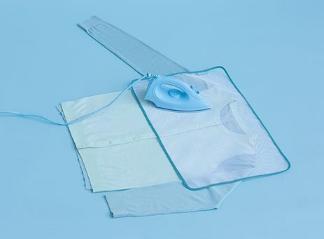 Protecting ironing cloth.