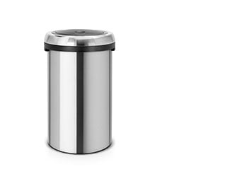 Touch Bin with flat lid, 50 litre.