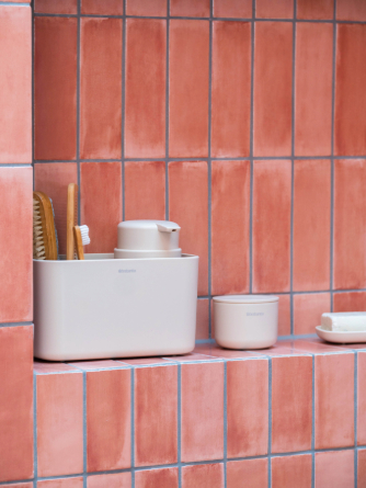 Soap dispenser & dish