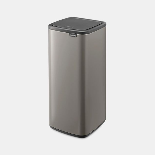 Bo Touch Bin 30 litres - Platinum