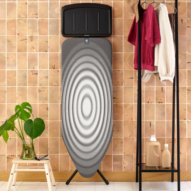 Ironing Board C 48.8 x 17.7 inches (124 x 45 cm), for Steam Generator - Titan Oval, Fairtrade cotton