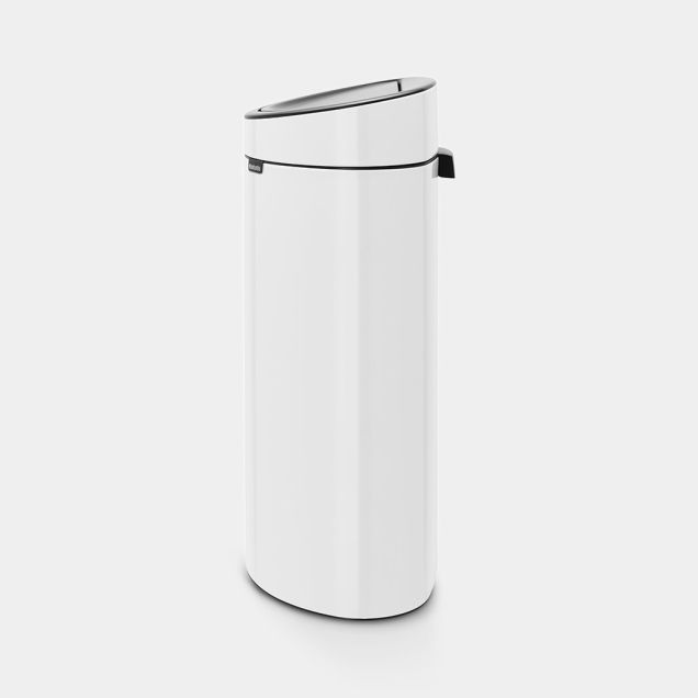 Touch Bin New 40 litres - White