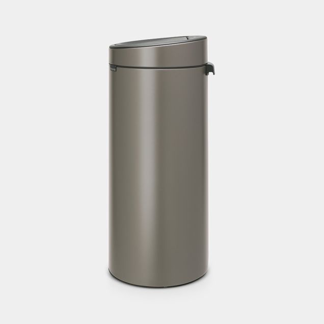 Touch Bin New 30 liter - Platinum