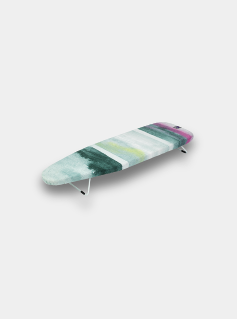 Bügelbrett S 95 x 30 cm, TableTop - Morning Breeze, Fairtrade-Baumwolle