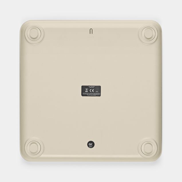 Bathroom Scale ReNew, Battery Free - Soft Beige