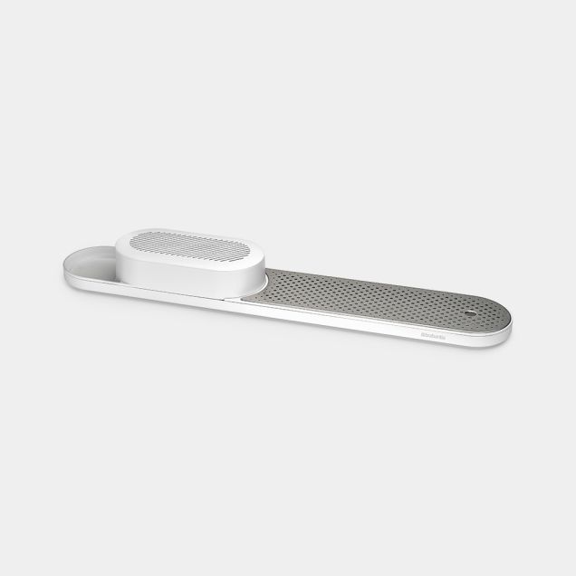 SinkStyle Organiser and Drying Tray SinkStyle, Set of 2 - Mineral Fresh White
