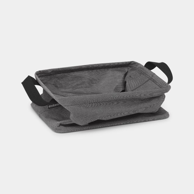 Cesta de colada plegable 35 litros - Pepper Black