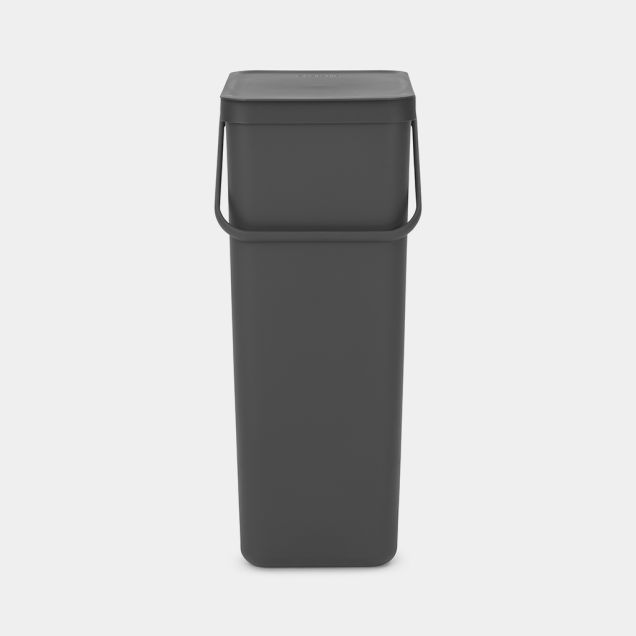 Sort & Go Abfallbehälter 40 Liter - Grey