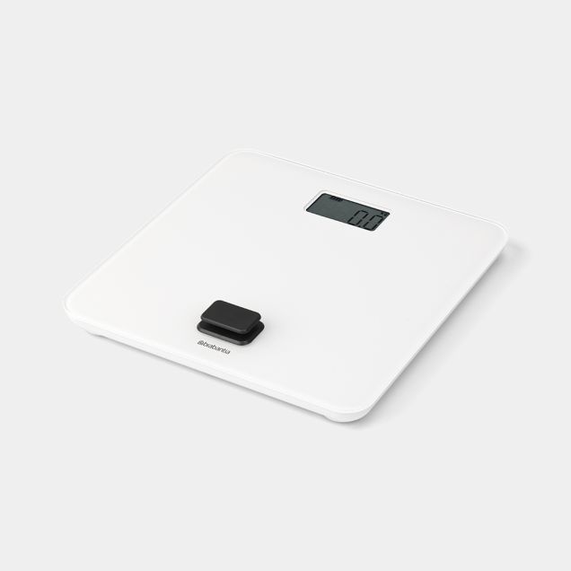 Bathroom Scale ReNew, Battery Free - White