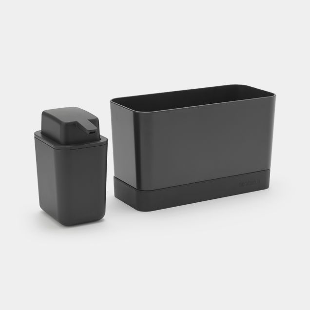 Sink Organizer Set SinkSide, Set of 2 - Dark Gray