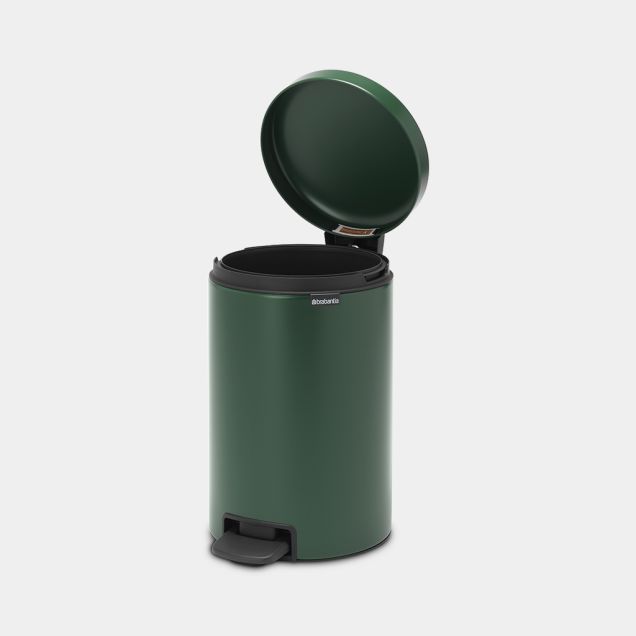 NewIcon Pedal Bin 12 litre - Pine Green