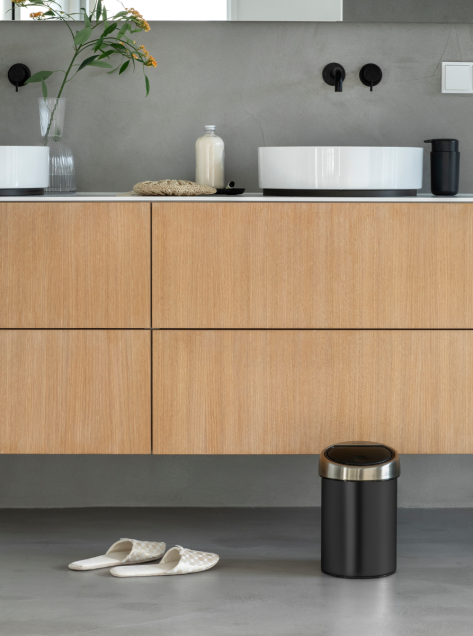 Kosz Touch Bin 3 l – Czarny Matowy