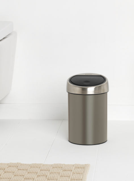 Kosz Touch Bin 3 l – Platynowy