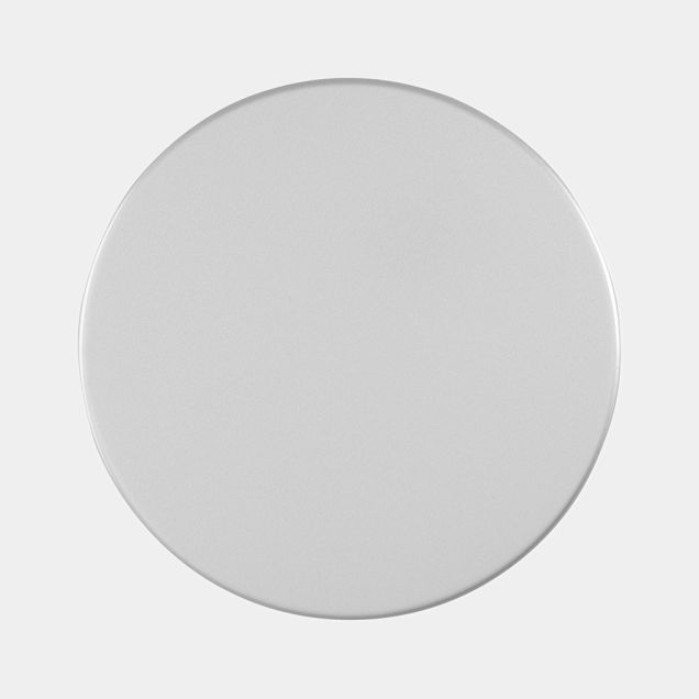 Lid Step on Trash Can 0.8 gallon (3 liter), Ø 6.7 in (17 cm) - Metallic Gray