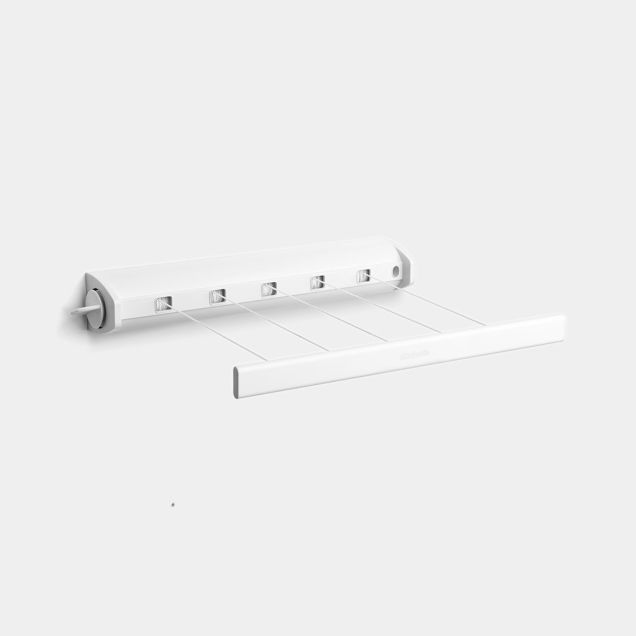 Wäscheleinen ausziehbar 22 Meter - White
