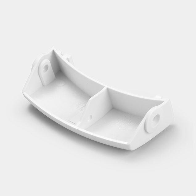 Juego de bisagras para cubo de pedal 5 litros - White