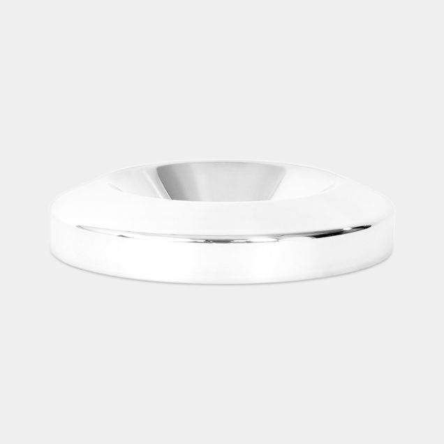 Deksel prullenbak Flame Guard 20 liter, Ø25cm - Matt Steel