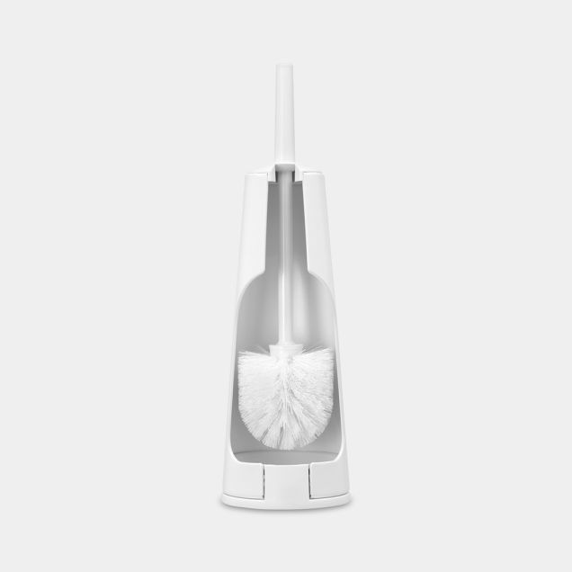Toilet Brush and Holder ReNew - White