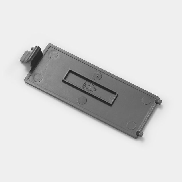 Couvercle compartiement batterie pour balances Matt Black