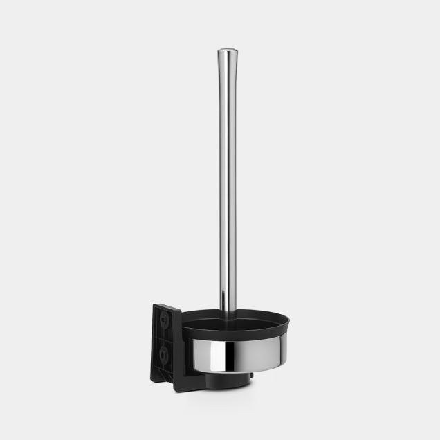 Toilet Roll Dispenser Profile - Brilliant Steel