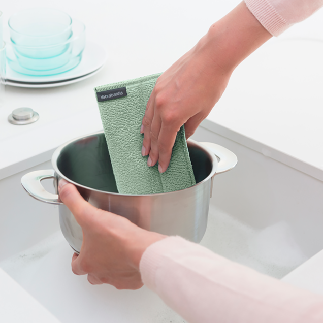 Microfiber Cleaning Pads Set of 3 - Mixed