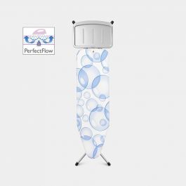 Brabantia Perfectflow Strijkplank C, 124x45 Cm Honey Met Solide Brabantia Perfectflow Strijkplank C, 124x45 Cm Honey Met Solide