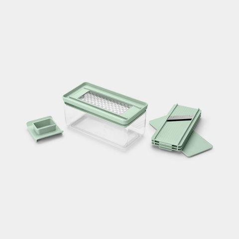 Slicer and Grater Set TASTY+ - Jade Green