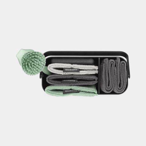 Set de caddie de rangement SinkSide, 8 pièces - Dark Grey