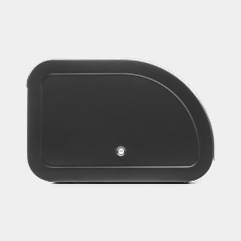 Roll Top Bread Bin Medium - Matt Black