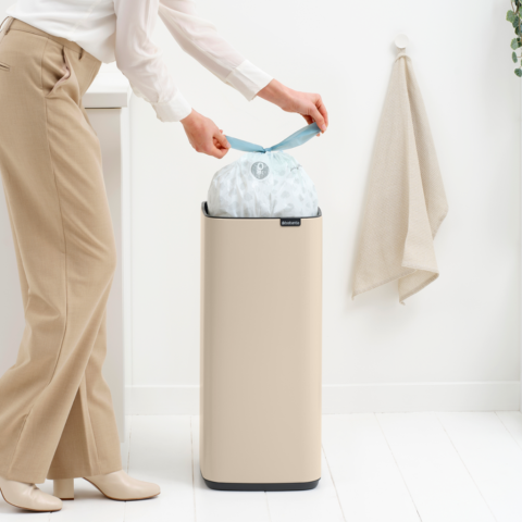Bo Touch Bin 30 liter - Soft Beige