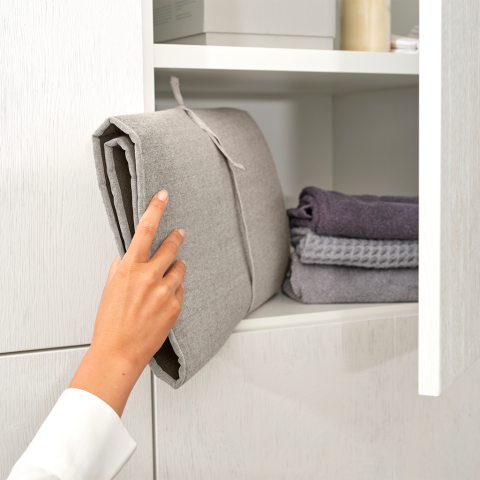 Door Steam Blanket Grey