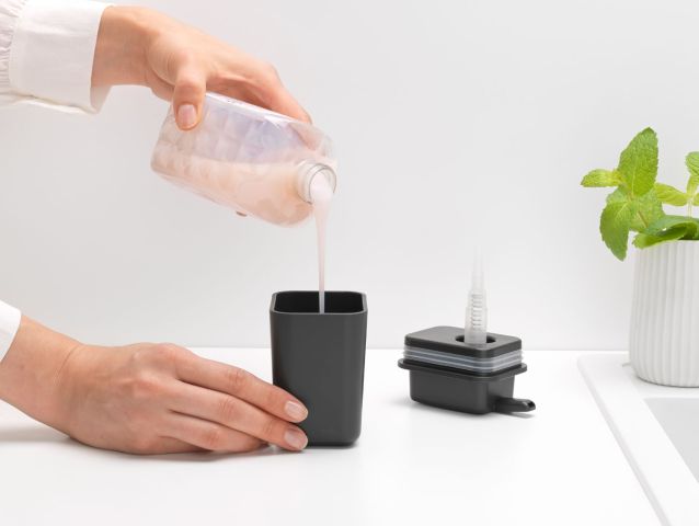 Kitchen Soap Dispenser SinkSide - Dark Gray