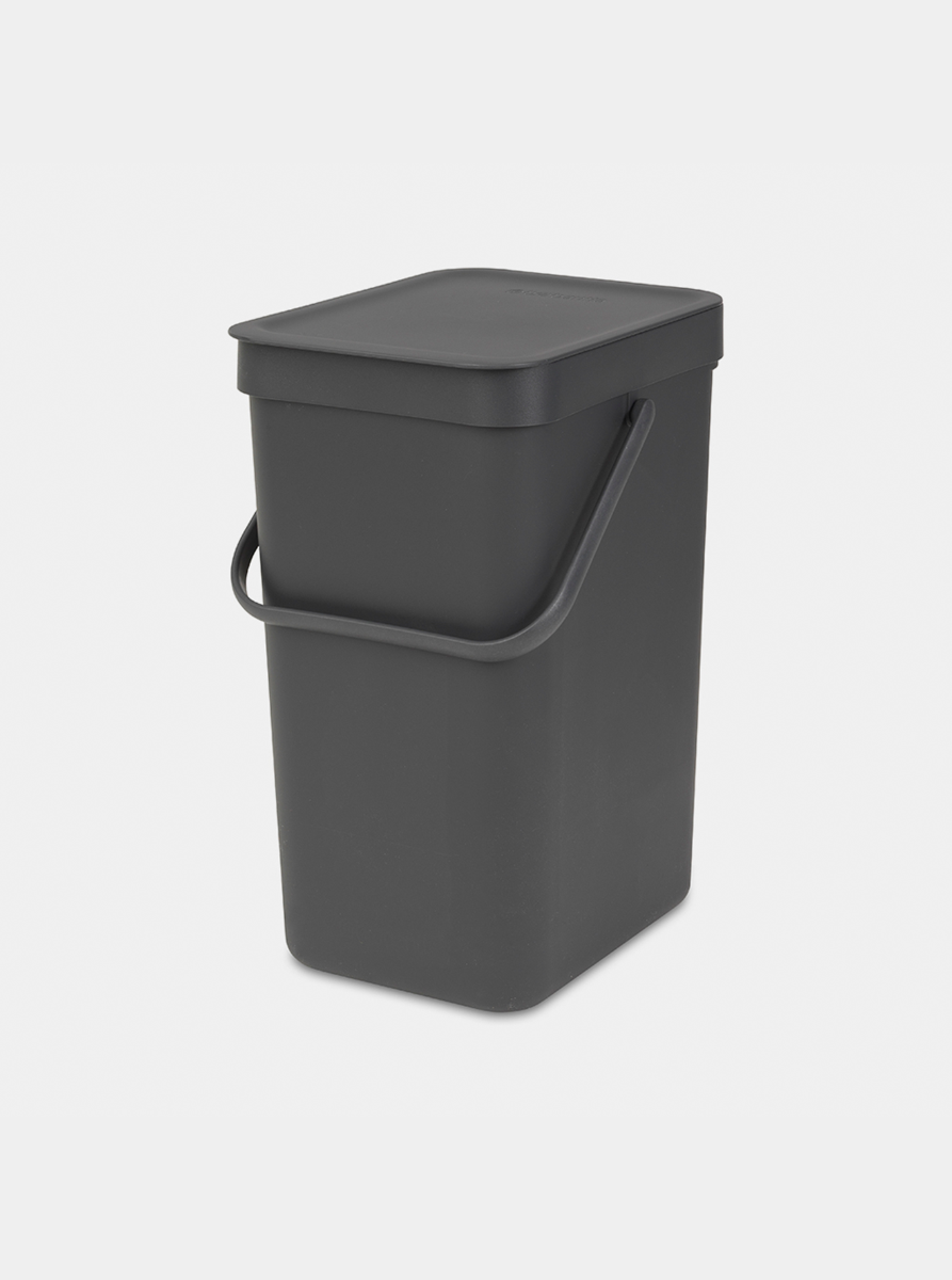 Sort & Go Waste Bin 12 litre - Grey