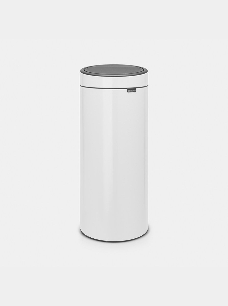 Touch Bin New 30 Liter - White