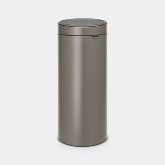 Touch Bin New 30 litre - Platinum