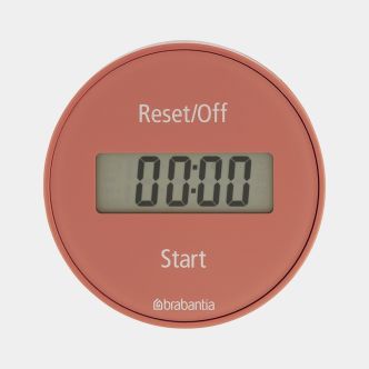 Kookwekker Magnetisch, TASTY+ - Terracotta Pink