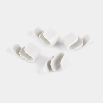 Colgadores Juego de 4 - White