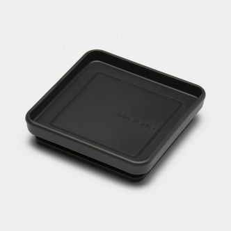 Lid Square Canister Dark Gray