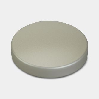 Lid Canister, Low Ø11cm - Metallic Gold
