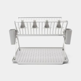 Faltbares Abtropfgestell SinkSide, Groß - Mid Grey