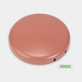 Couvercle NewIcon poubelle à pédale 30 litres - Terracotta Pink