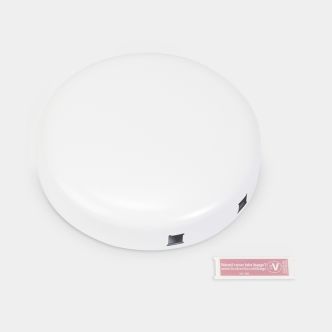 Lid NewIcon Step on Trash Can (2020) 0.8 gallon (3L) - White