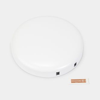 Couvercle NewIcon  poubelle à pédale (2020) 12 litres - White