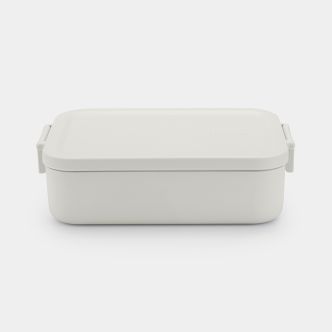 Make & Take Lunchbox Medium, kunststof - Light Grey