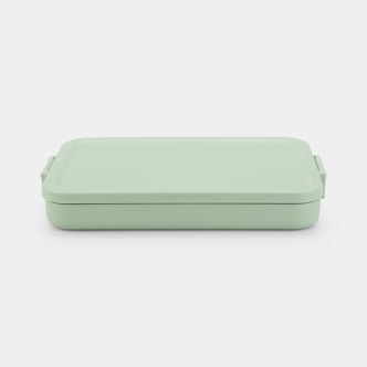 Make & Take Lunchbox Plat, kunststof - Jade Green