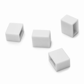 Pootdopjes voor Afdruiprek Set van 4 - Light Grey