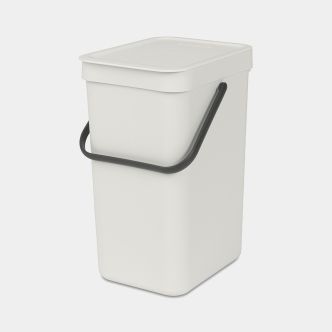 Sort & Go Waste Bin 12 litre - Light Grey