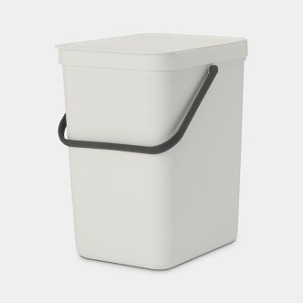 Poubelle Sort & Go 25 litres - Light Grey