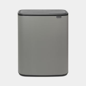 Bo Touch Bin 60 liter - Mineral Concrete Grey